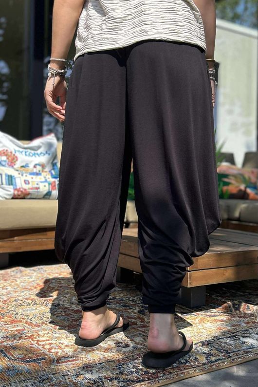 Made in Italy Gili Kite Pant Black